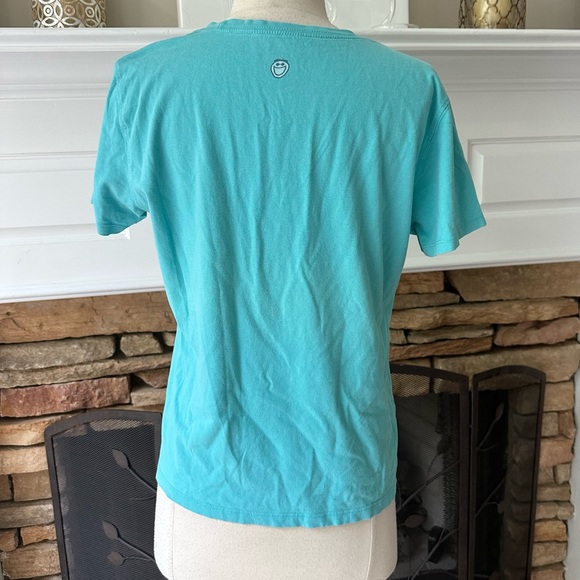 Life is Good 30-A turquoise tee size small - Picture 6 of 8